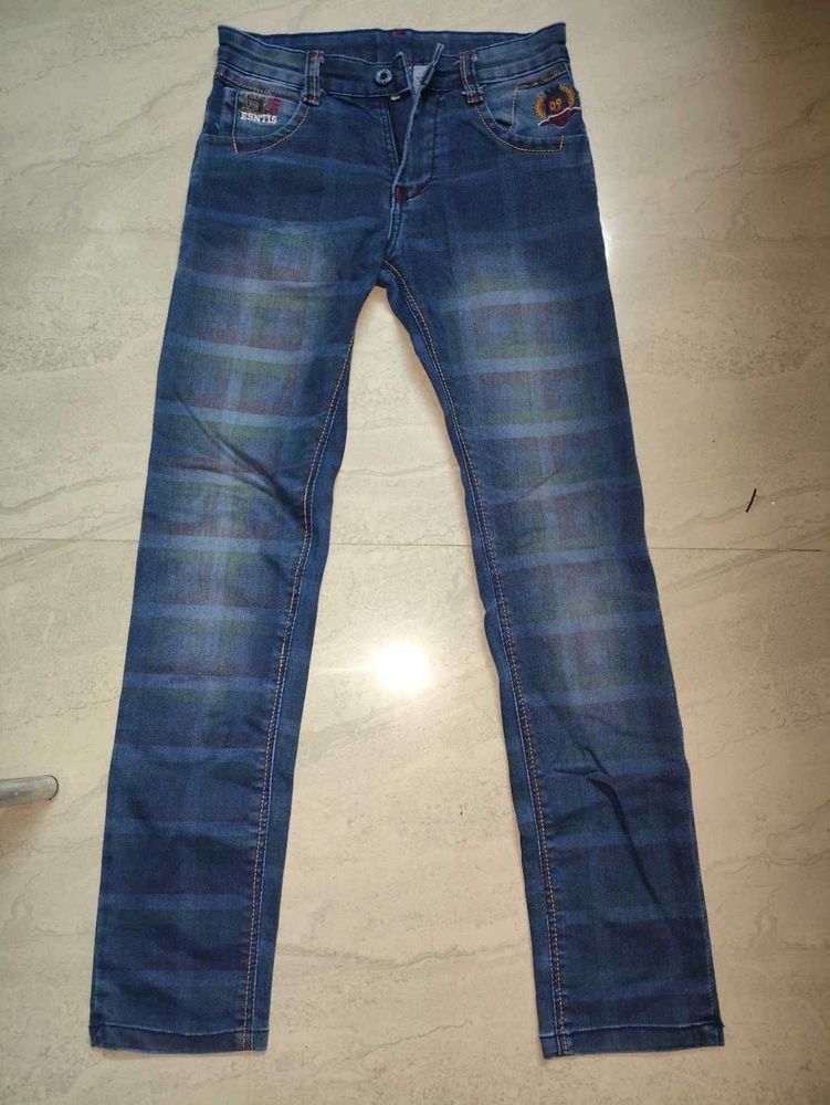 Patterned Jeans