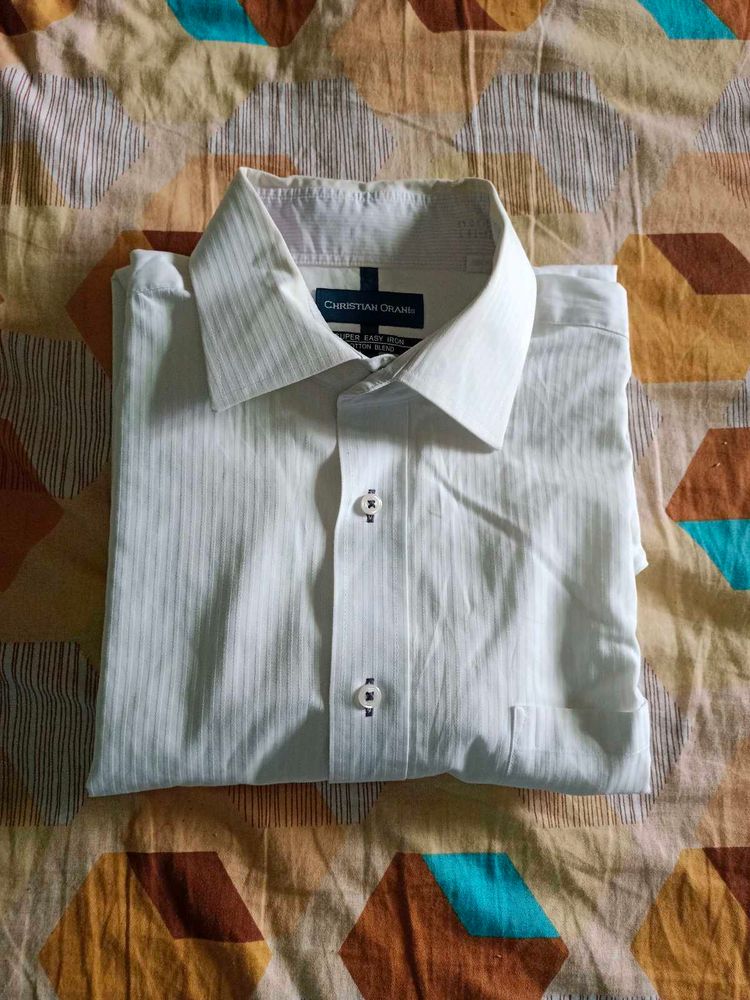 Christian Dior Striped Dress Shirt