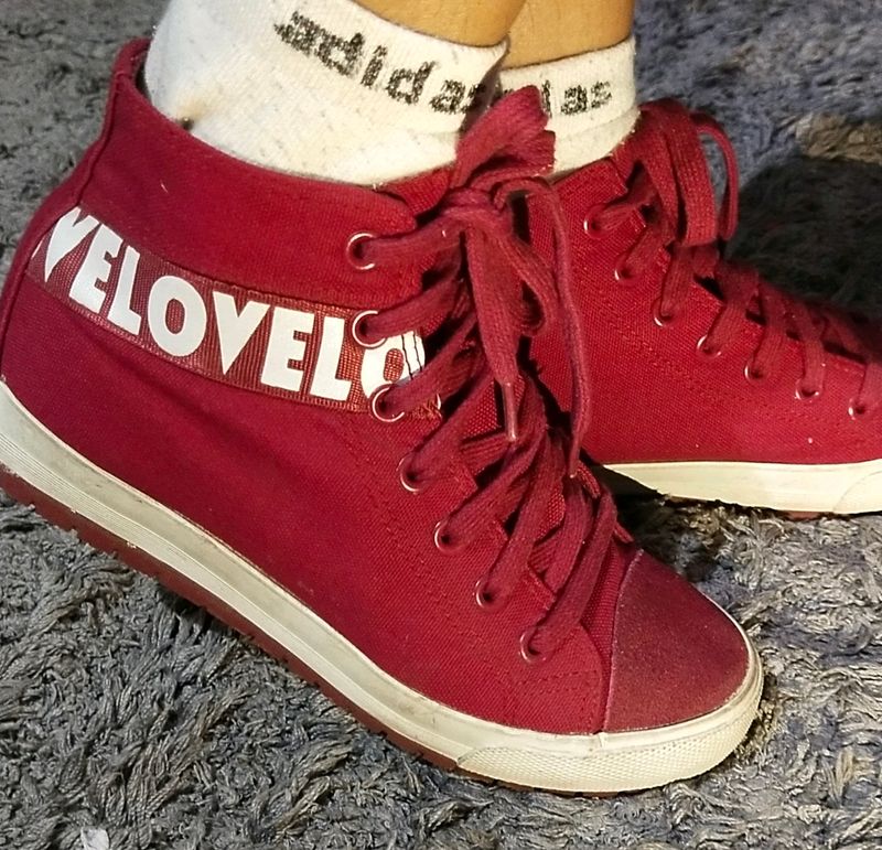 Red Converse B.B.Y Company