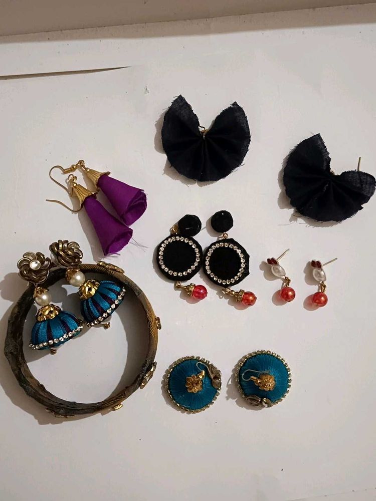 Earrings &amp; Bangle Set