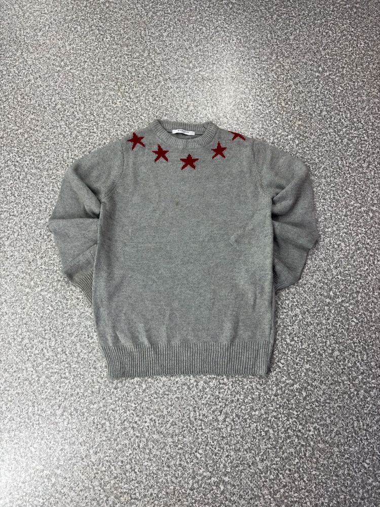 Og givenchy Gray Star Sweater