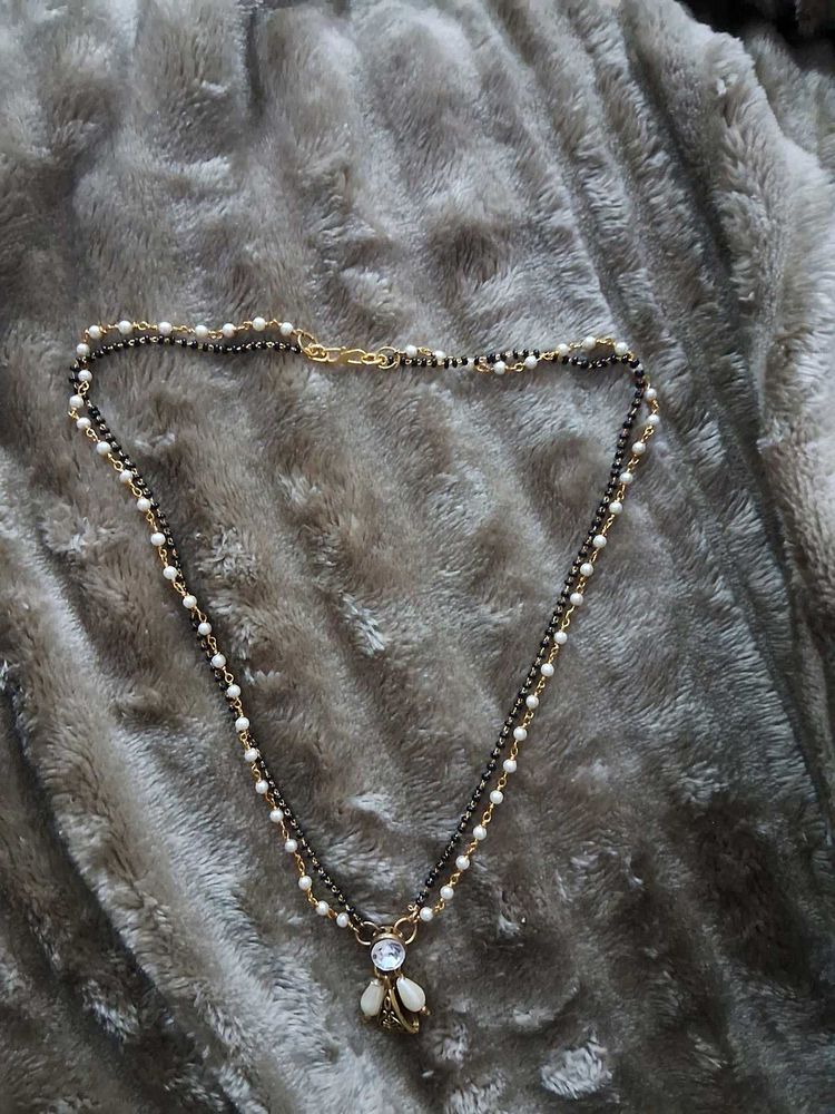 Mangalsutra Elegant Layered Beaded Necklace