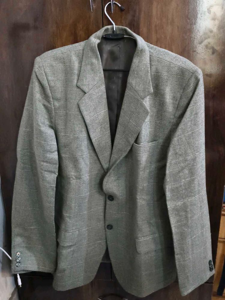 Men's Checkered Blazer