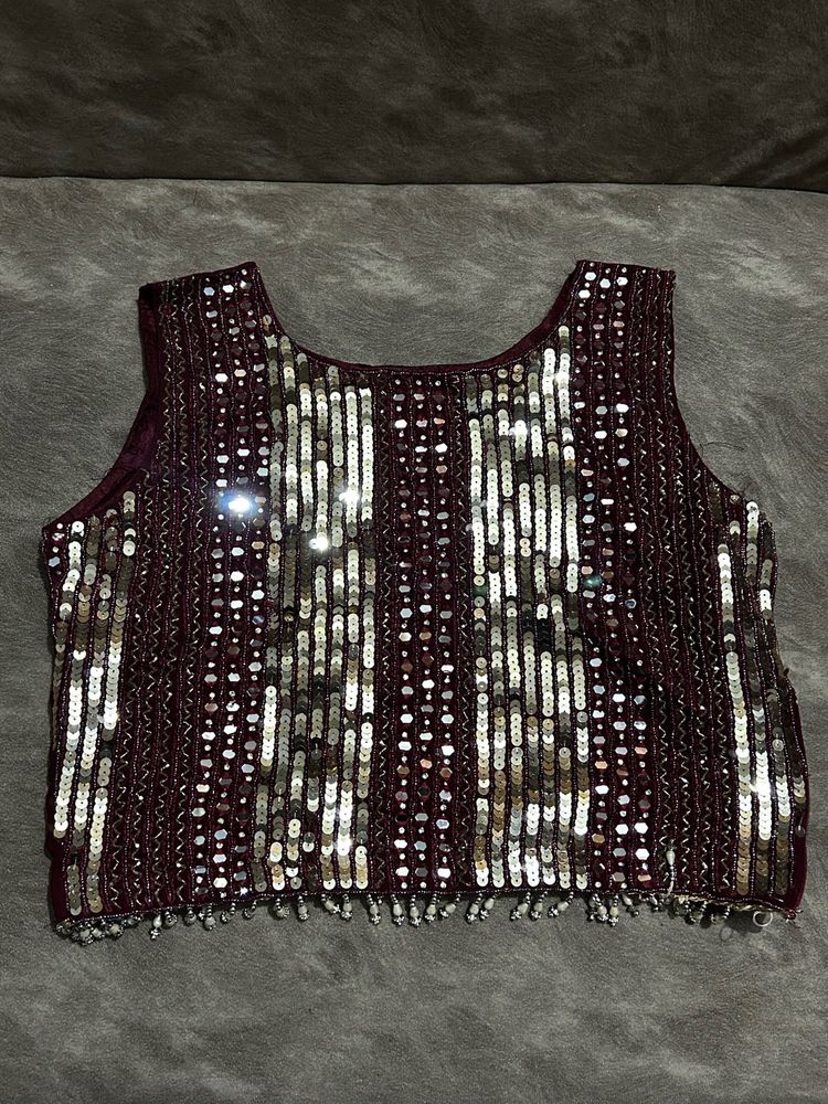 Sequin Embellished Blouse