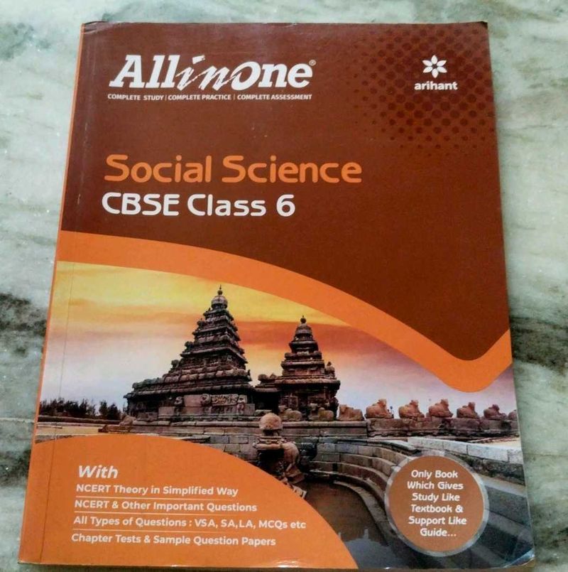 Allinone,Arihant,Social Science Cbse Class 6 Book