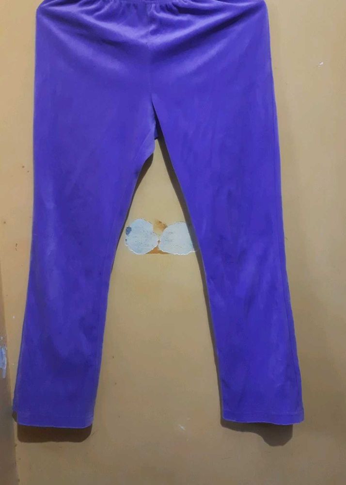 Purple Velvet Pants