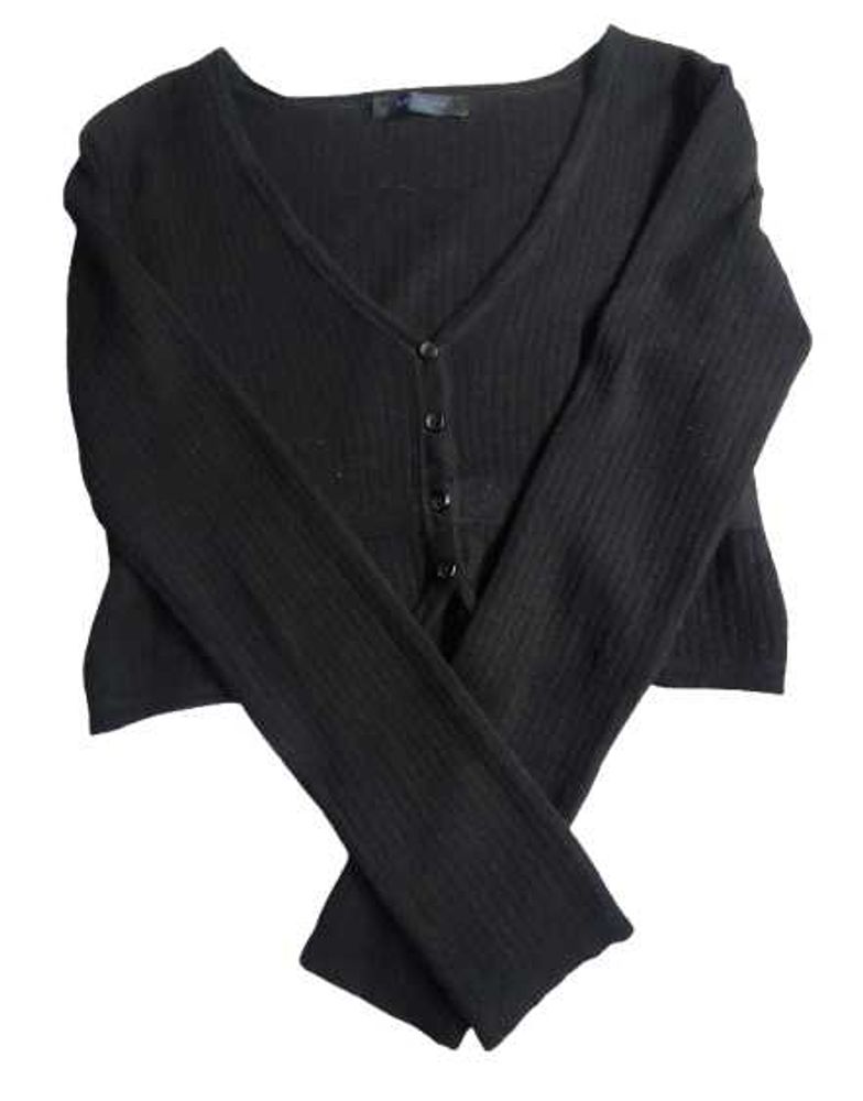 Black Long Sleeve Top