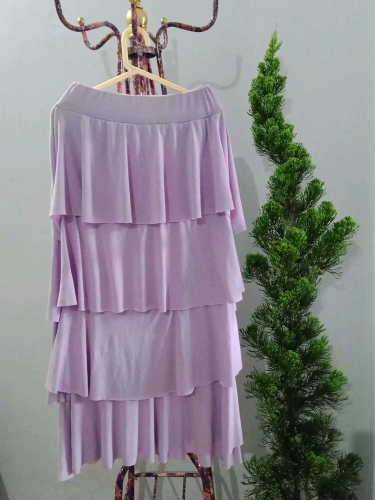 Tiered Ruffle Skirt