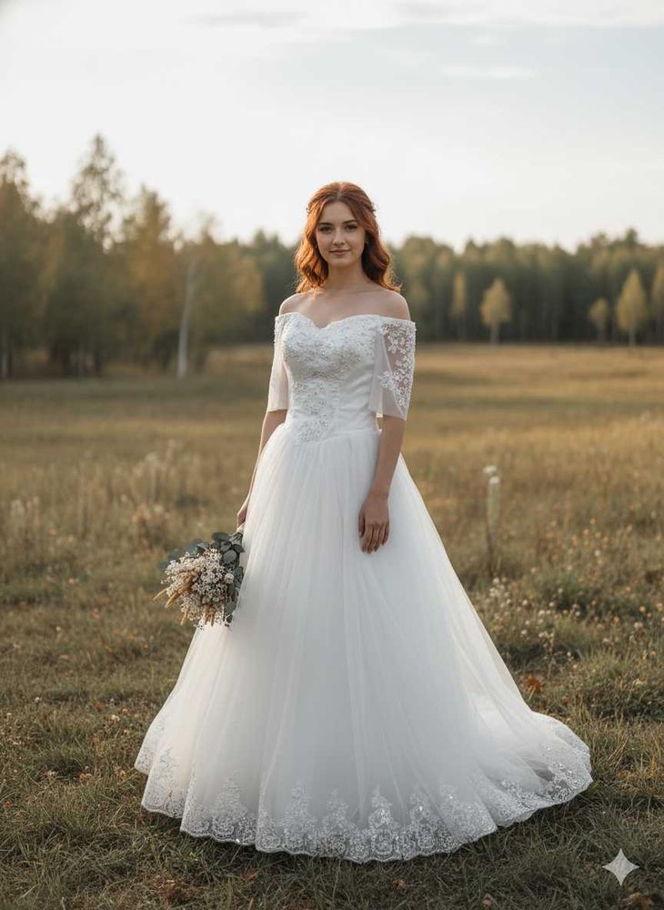 Elegant Bridal gown
