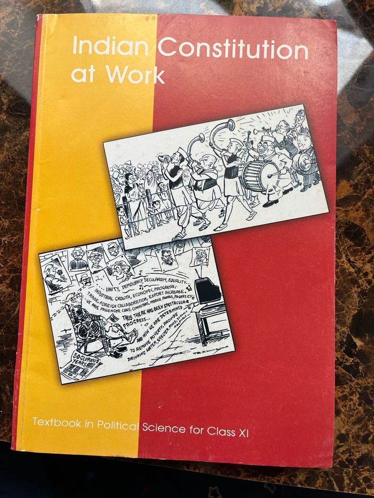 ncert - Indian Constitution at Work (class xi)
