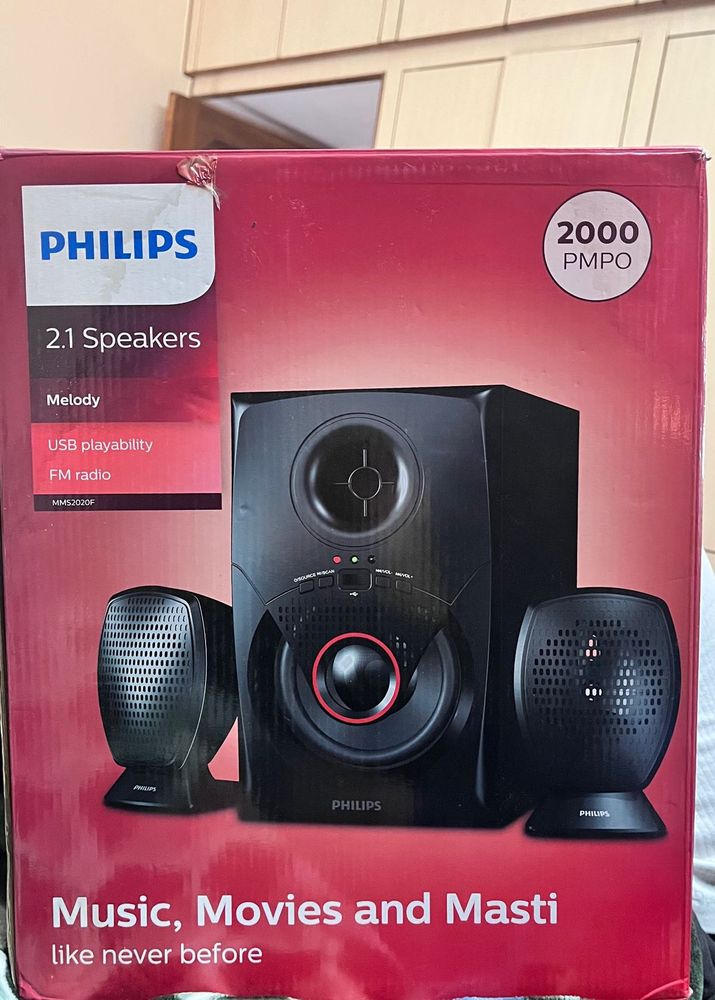 Philips 2.1 Speakers - Melody