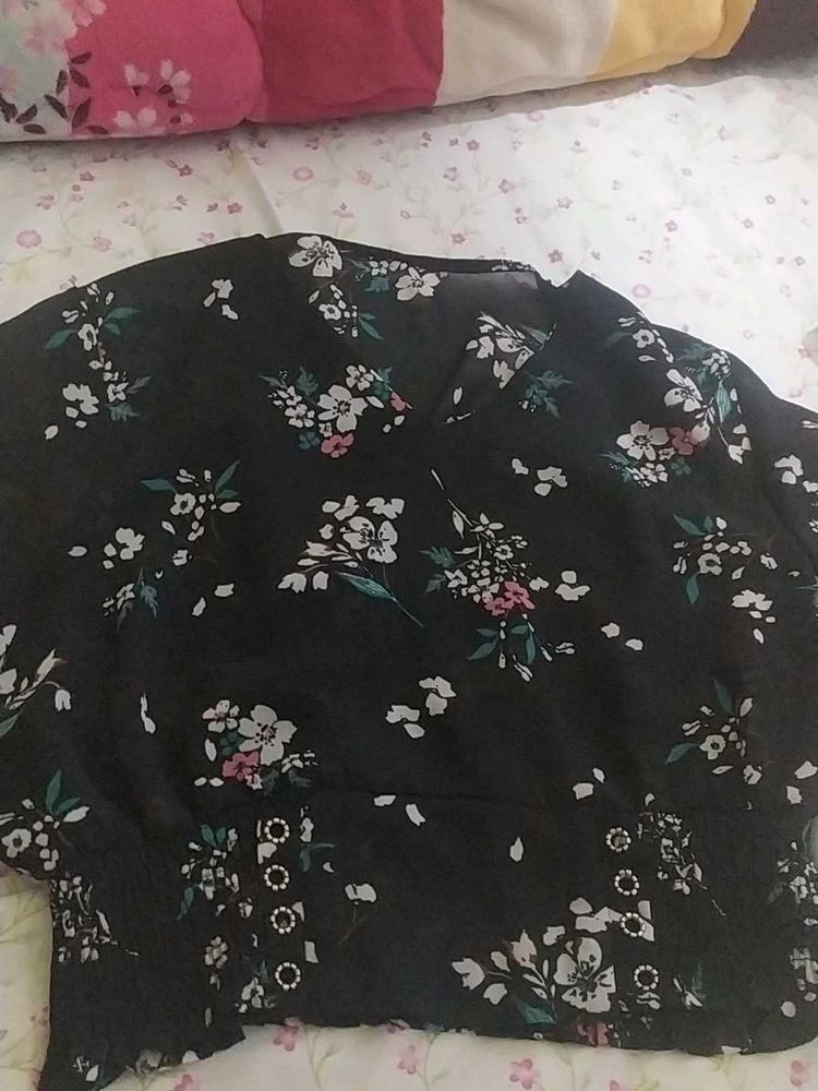 Floral Print Top