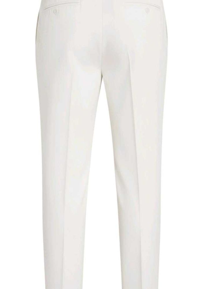mens white  colour formal pant