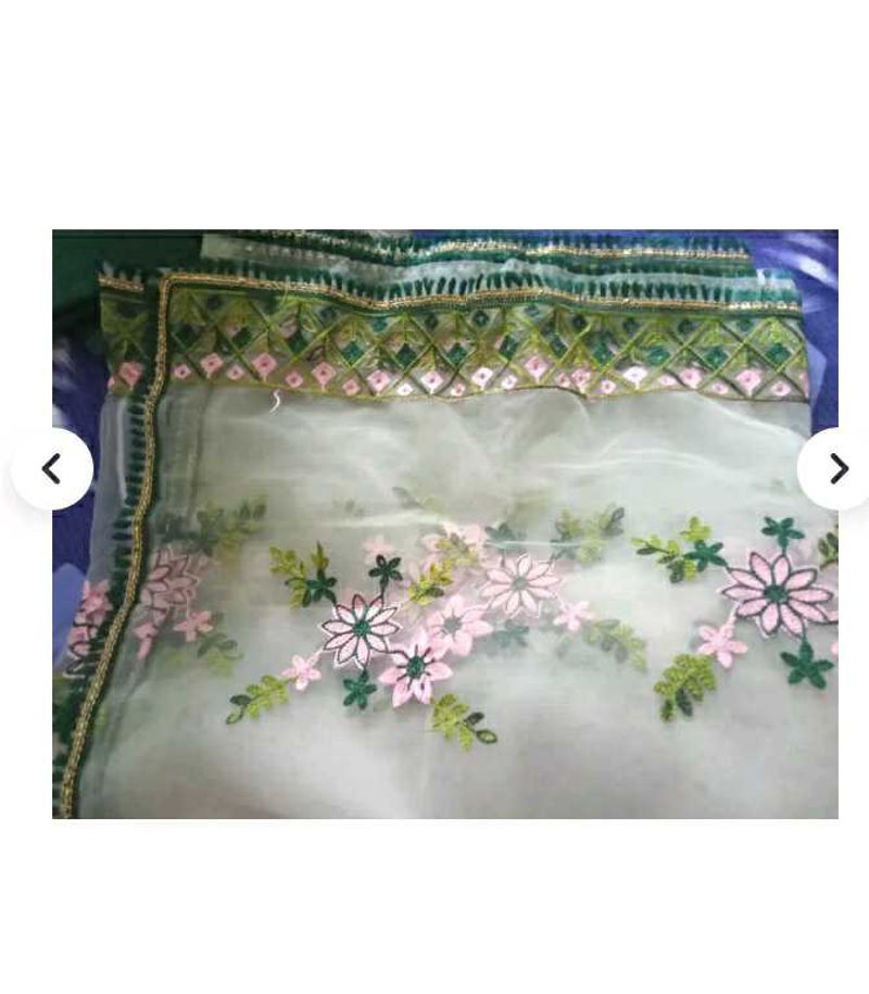Floral Embroidered Dupatta