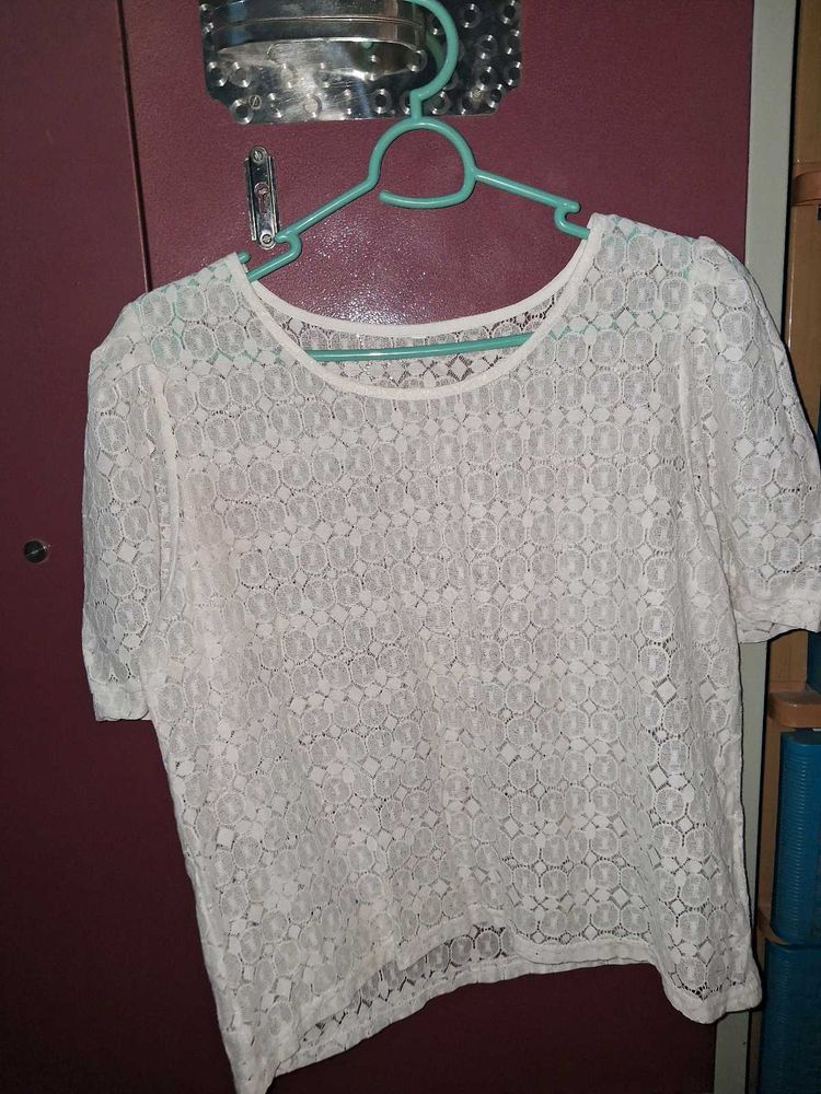 Sheer Lace Top