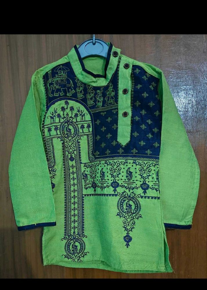 Green💚 Kurta For Boys