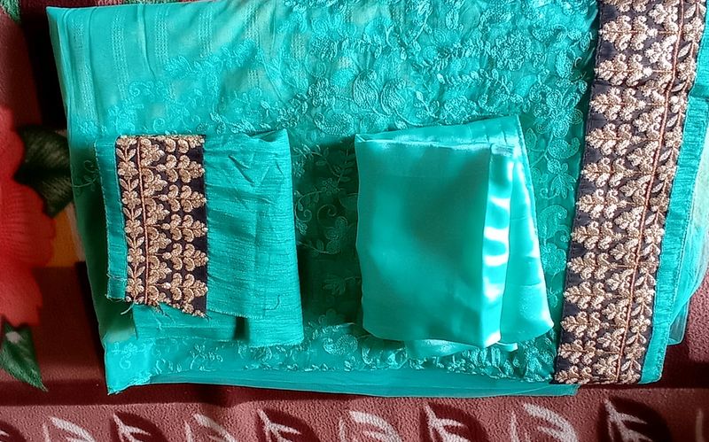 Not Used Beautiful Net Saree 🥻