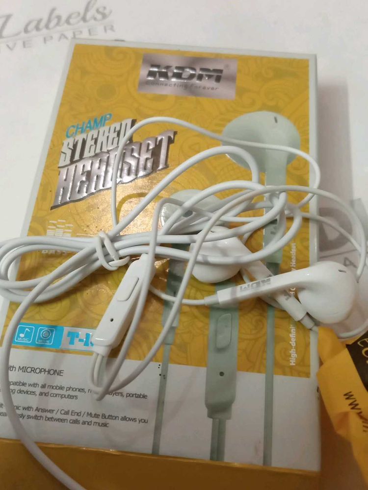 KDM Champ Stereo Headset