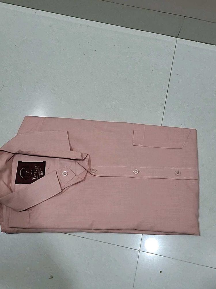 Pink Casual Shirt