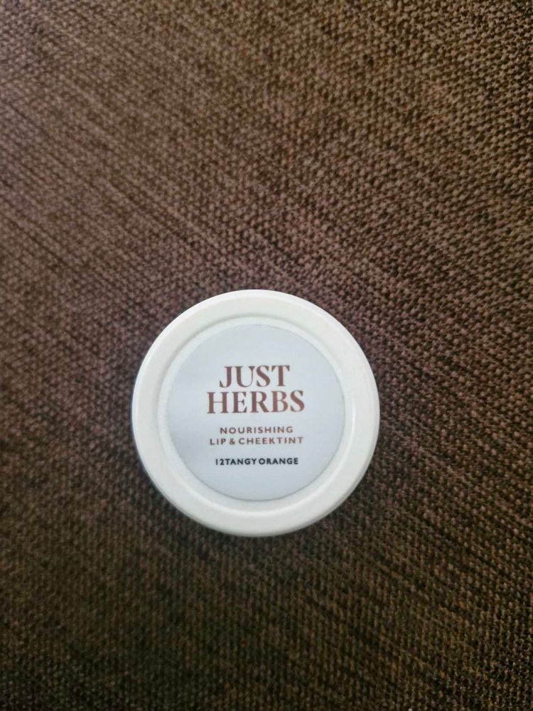 Just Herbs Lip &amp; Cheek Tint - Tangy Orange