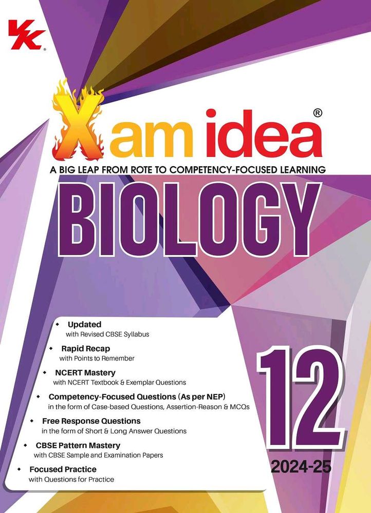 Xam Idea Biology - Class 12