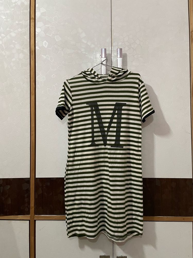 Striped T-Shirt Dress