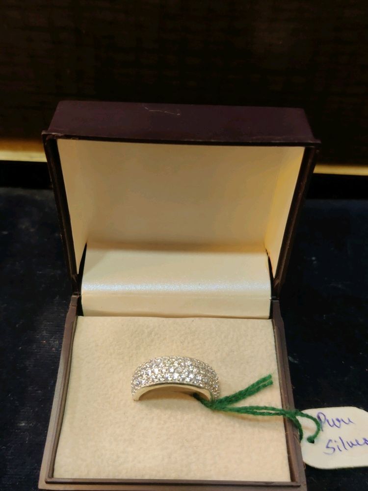 Pure Silver Ladies Ring 😍💍