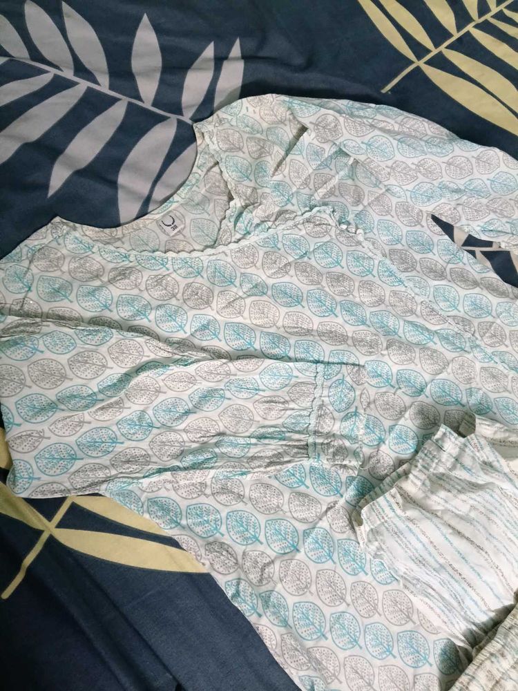 Leaf Print Suit