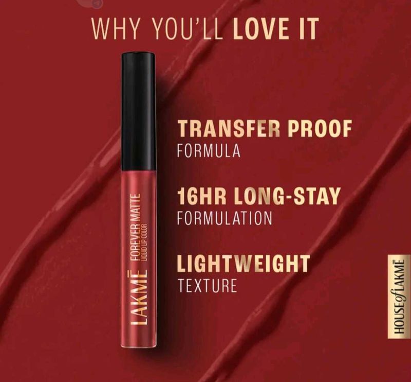 Lakme Forever Matte Liquid Lip