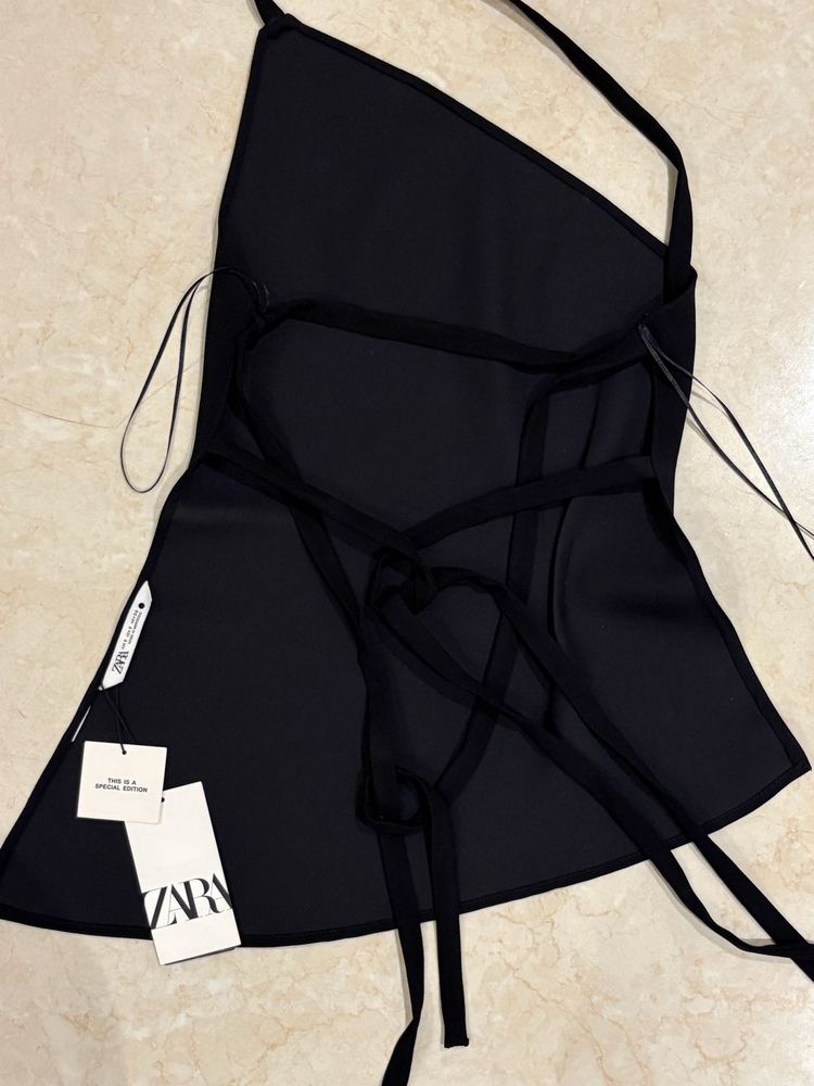 Zara Asymmetric Blouse