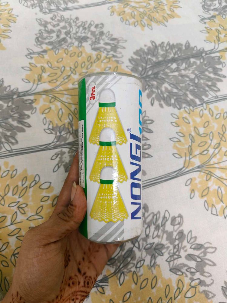 Nongi Badminton Shuttlecocks - 3 Pack