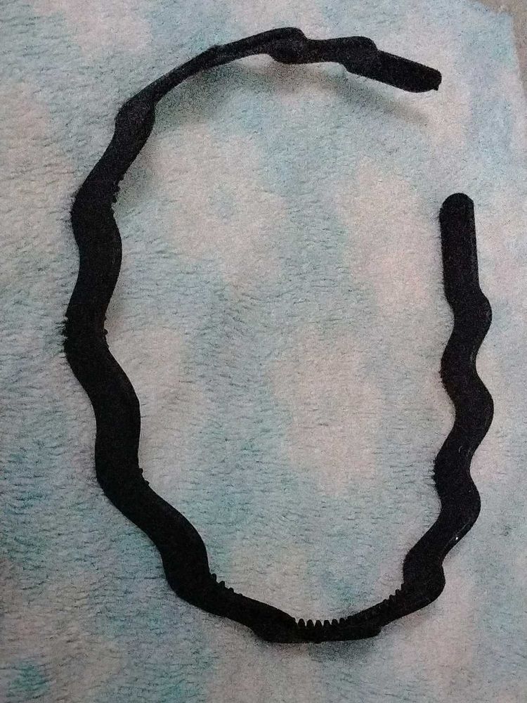 Black Headband, Hairband (2 Pieces)