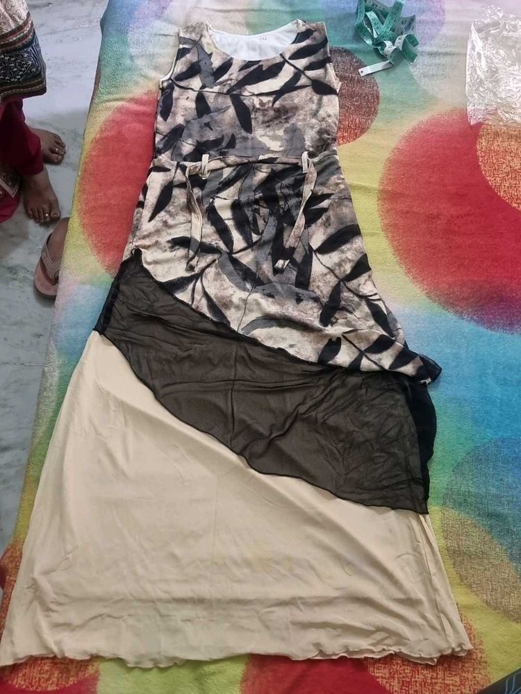 Floral Print Maxi Dress