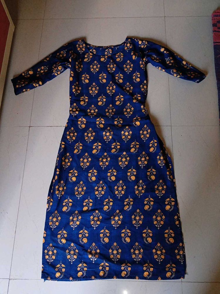 Floral Print Kurta