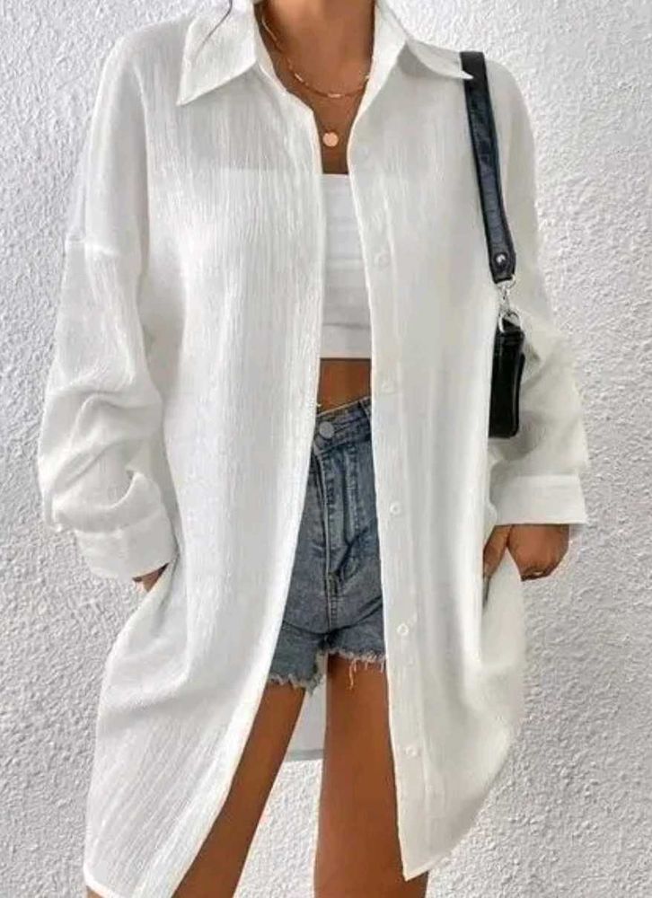 White Oversized Shirt