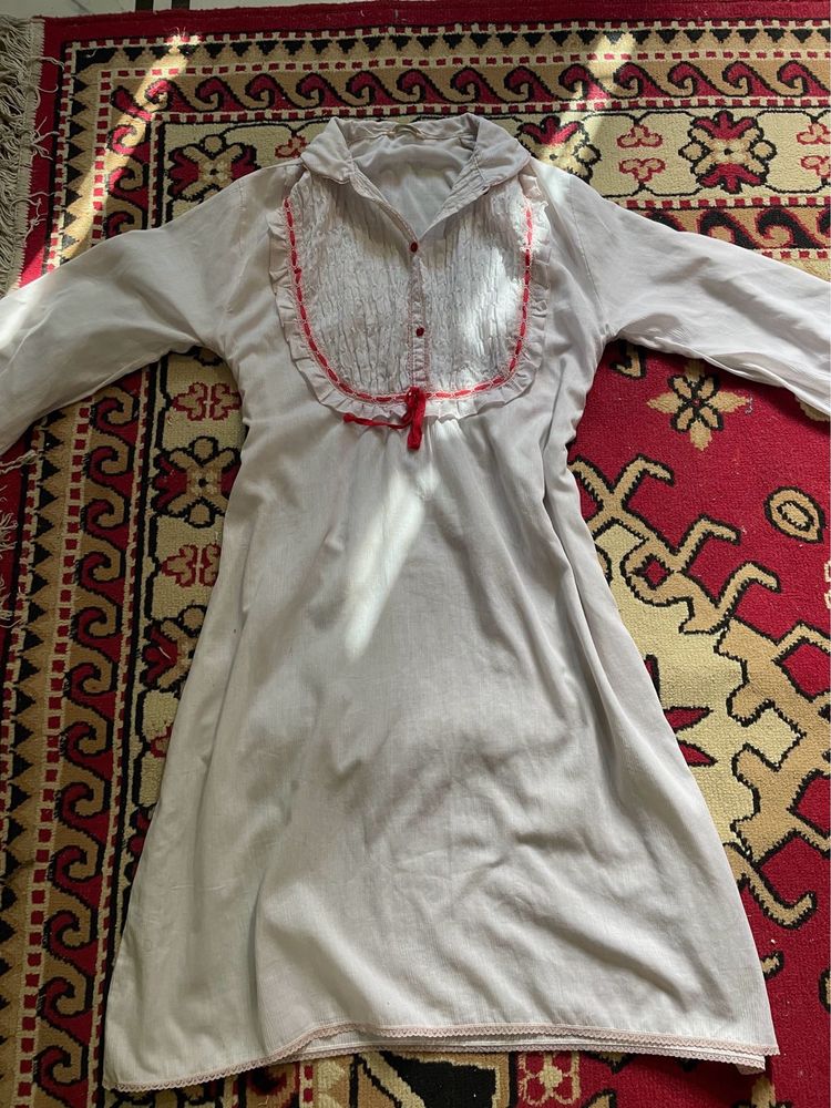 White Kurta For Women