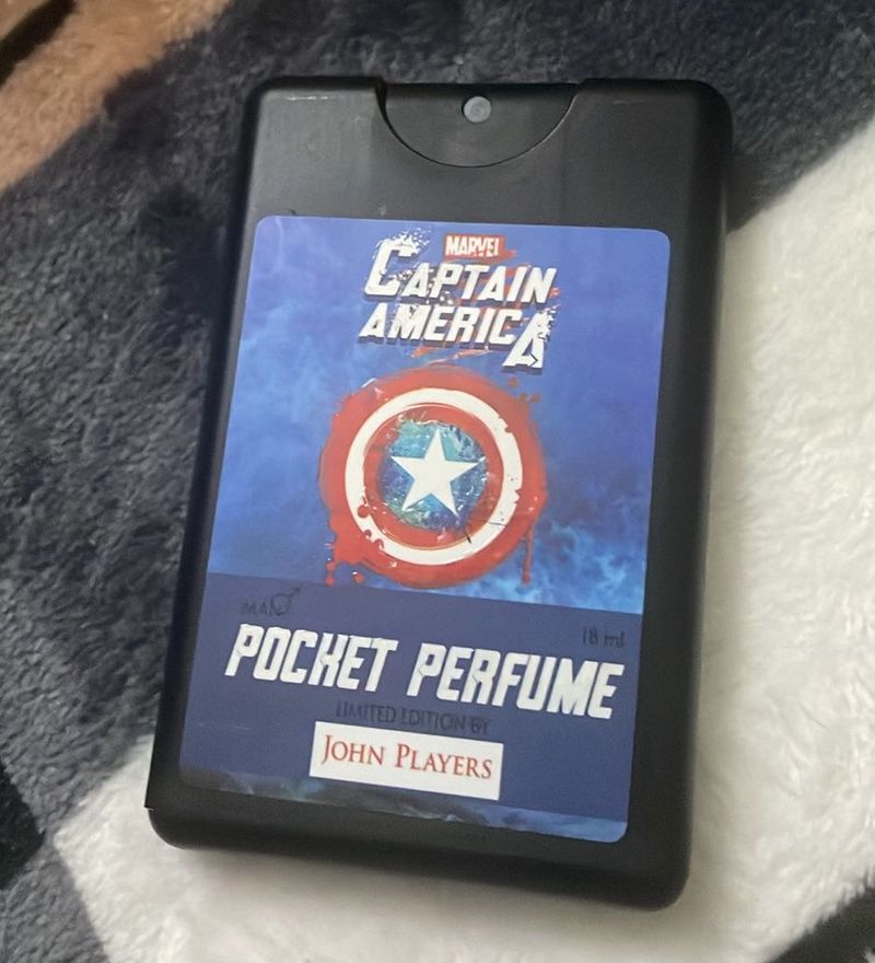 Limited Edition Captain America Pocket Perfume