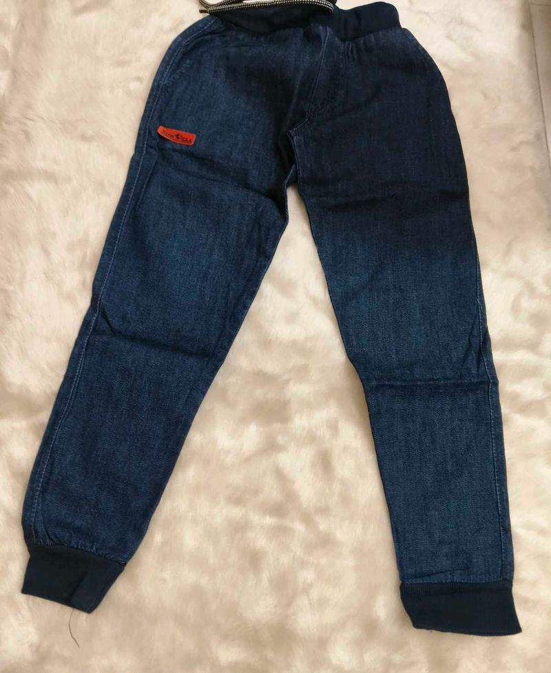 Denim Joggers For Girls 2-4 years