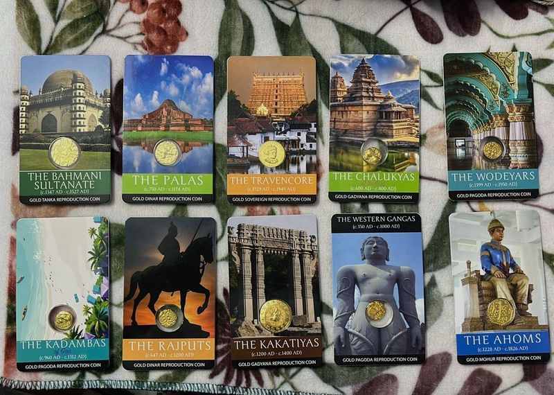 Ancient Indian Dynasty Coin Collection