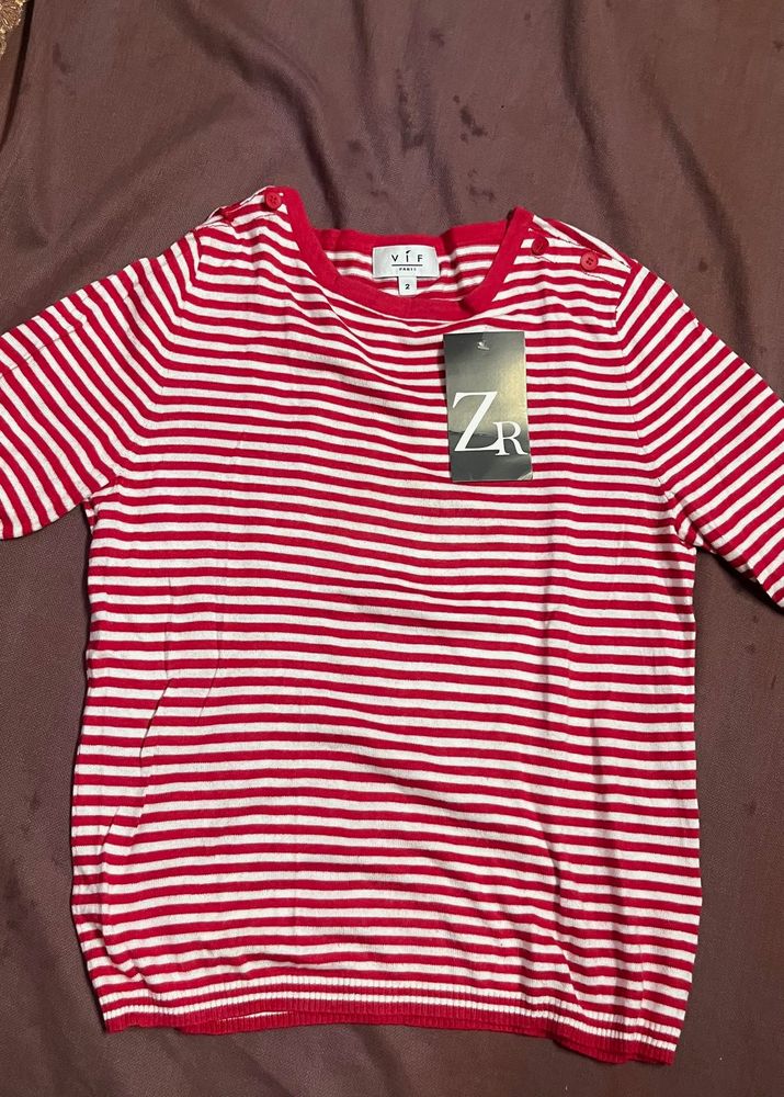 Striped Knit Top - V.F.R