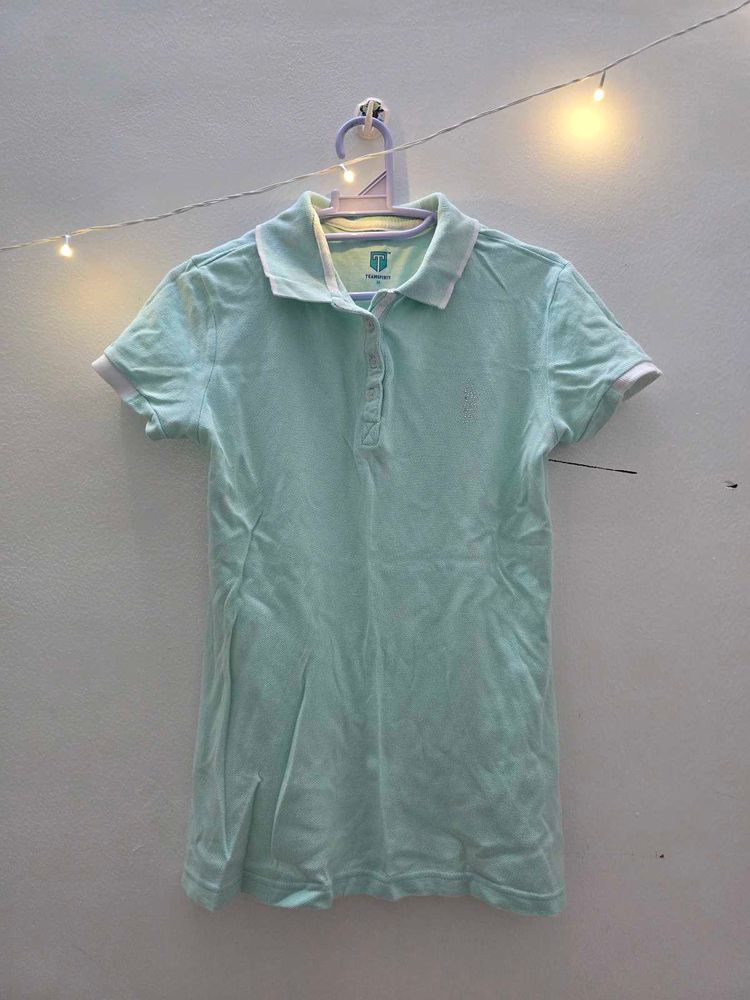 Mint Green Polo tshirt