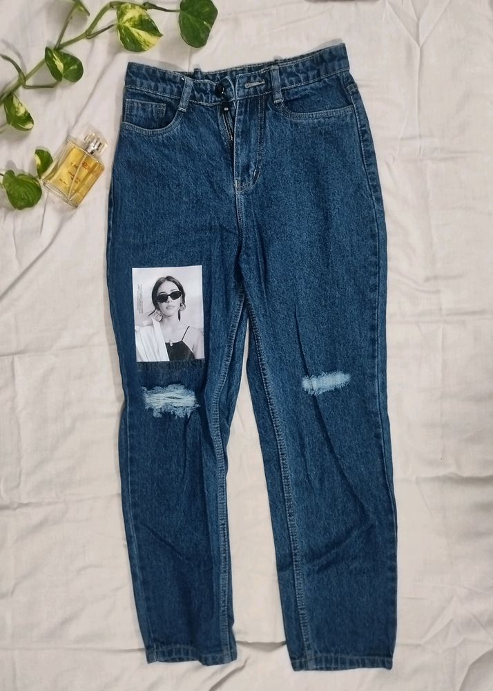 mom fit aesthetic jeans