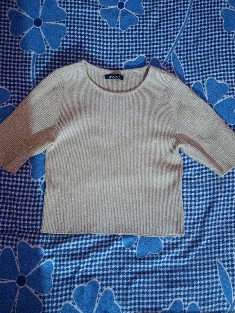 Sparkly Knit Top