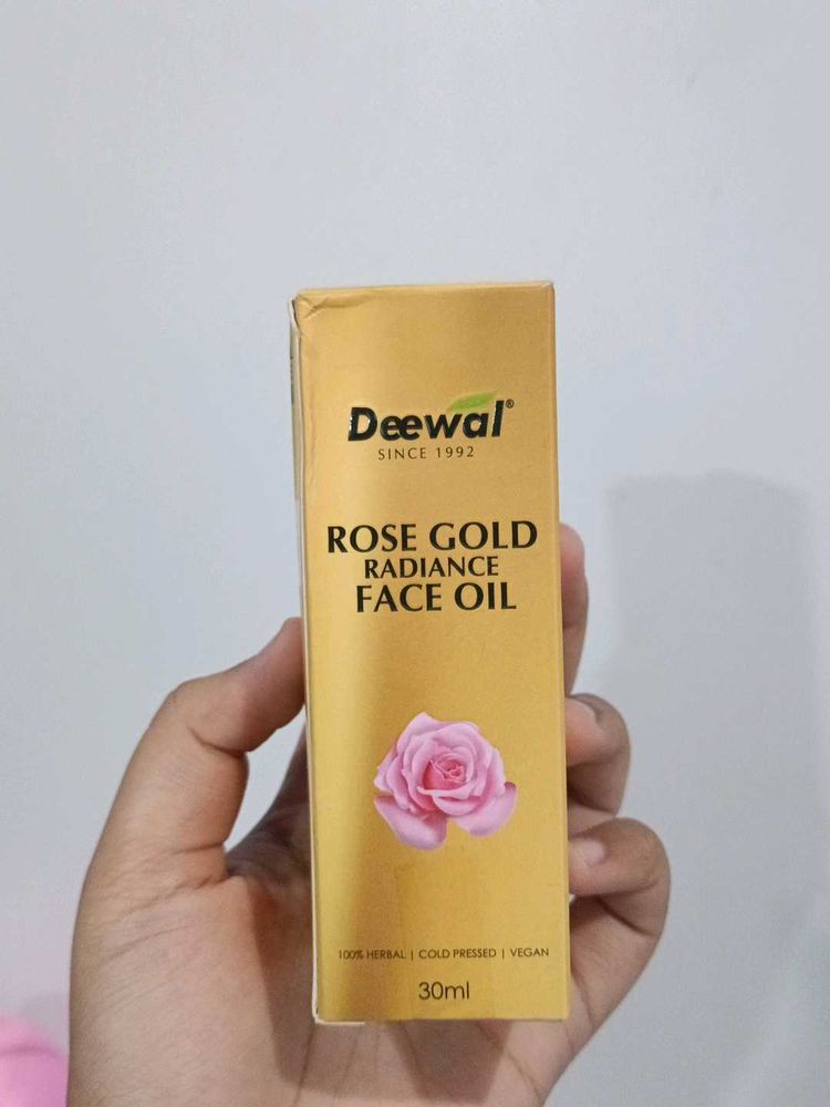 Deewal Rose Gold Radiance Face Oil