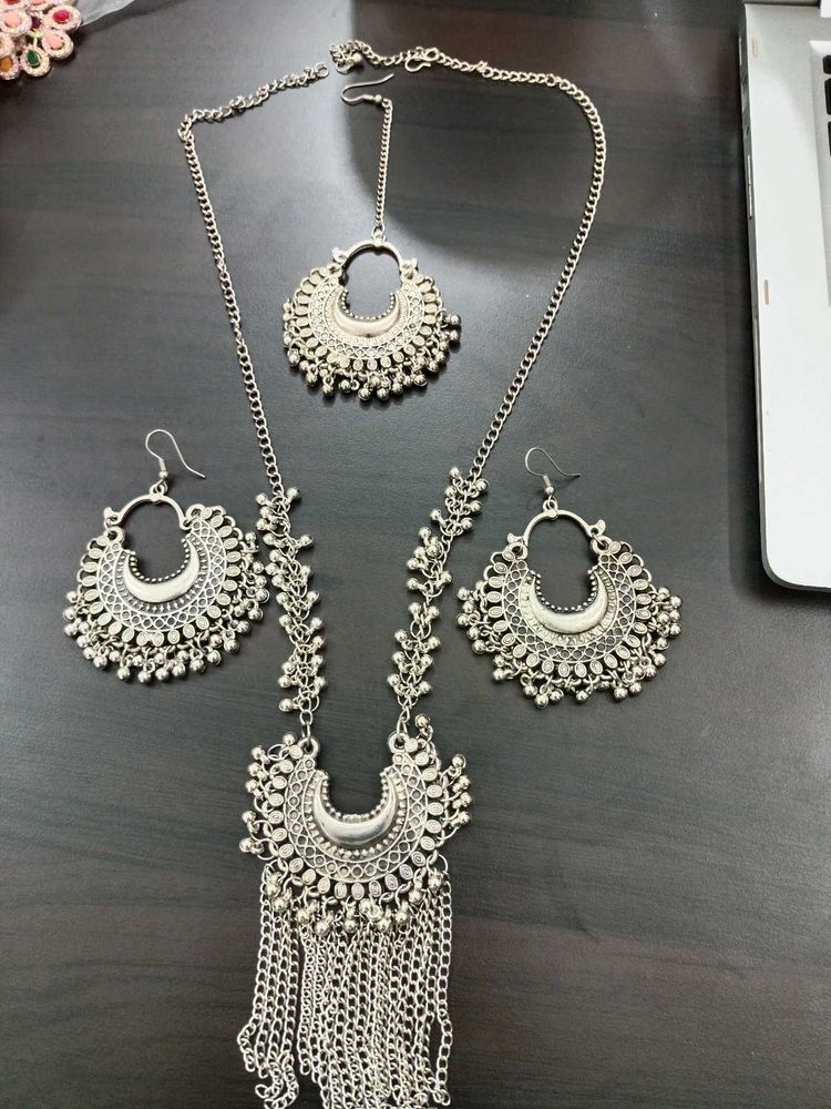 Oxidised Jewellery Set