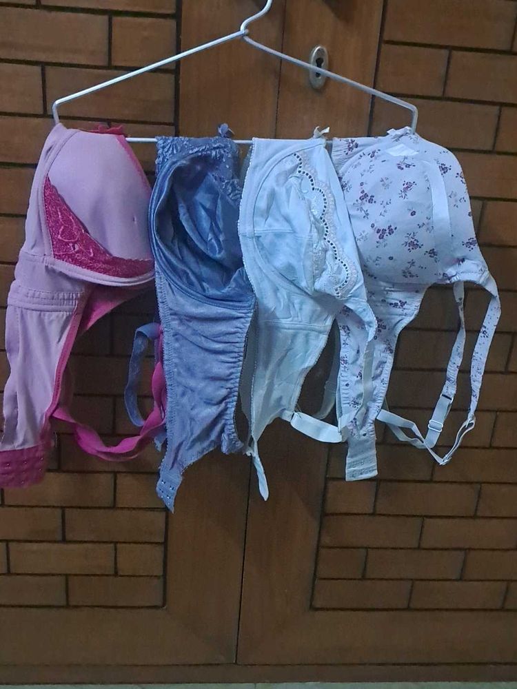 Combo Of Four Imported Fabric Bra