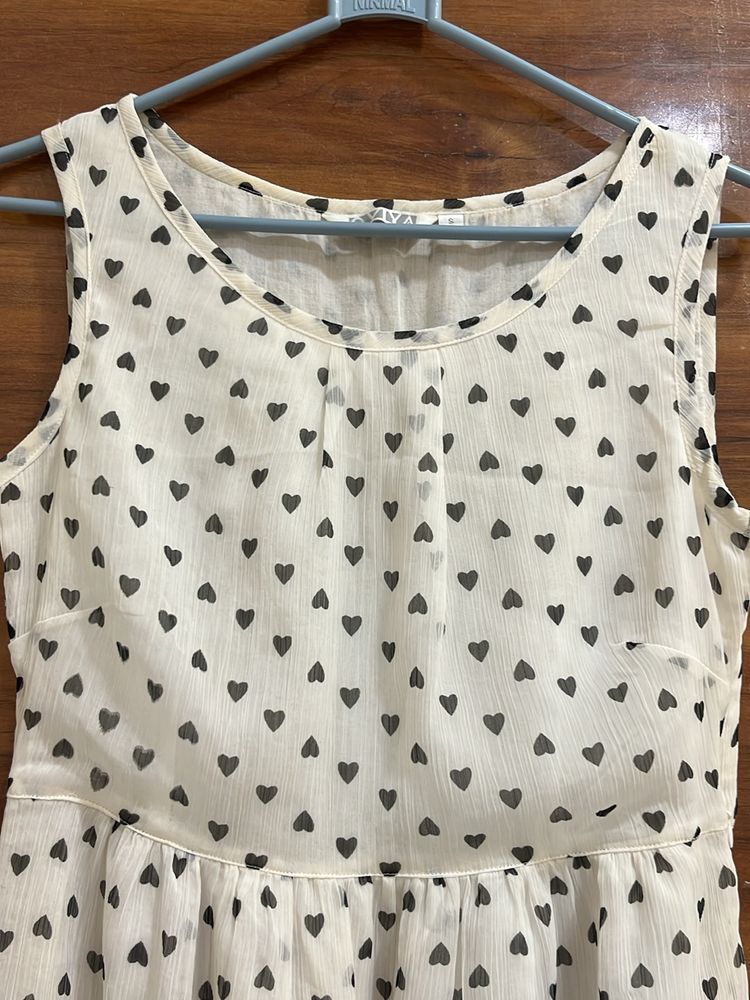 Flash Deal Cute Sleeveless White Dress