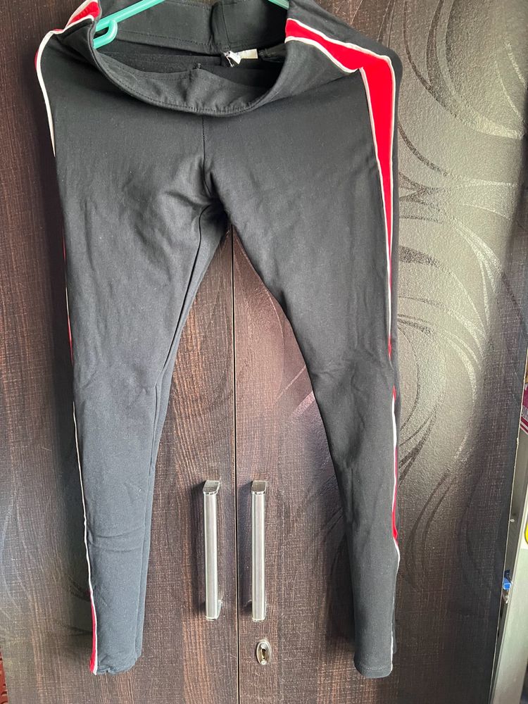 H&amp;M Pants - Varsity Red Strips