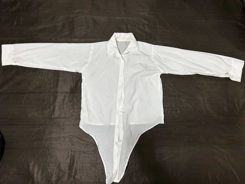 Lightweight Cotton Tie-up Shirt