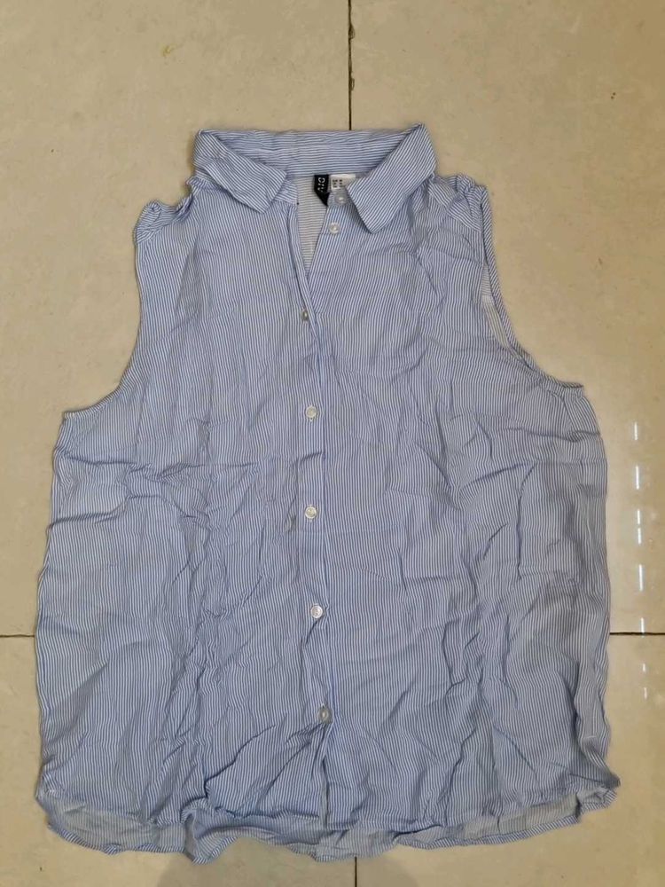 H&amp;M Smart Sleeveless Shirt